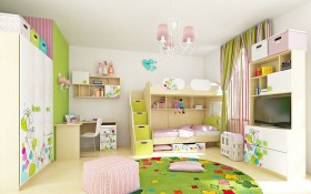 Детская комната Флёр (Белый/корпус Клен) в Иланском - ilanskij.katalogmebeli.com | фото 6