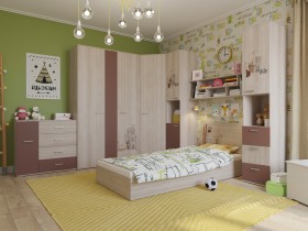 Детская комната Лимбо-1 в Иланском - ilanskij.katalogmebeli.com | фото 2