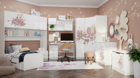Детская комната Совушки (Белый/корпус Выбеленное дерево) в Иланском - ilanskij.katalogmebeli.com | фото 2