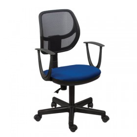 Кресло BRABIX Flip MG-305 (сине-черный) в Иланском - ilanskij.katalogmebeli.com | фото 3