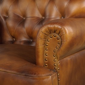 Кресло кожаное Чарльз в Иланском - ilanskij.katalogmebeli.com | фото 5