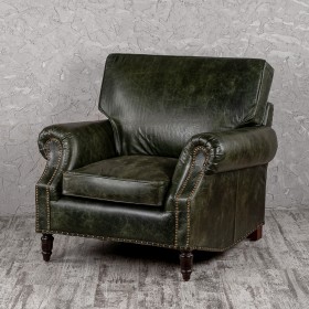 Кресло кожаное Лофт Аристократ (ширина 1070 мм) в Иланском - ilanskij.katalogmebeli.com | фото