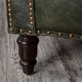 Кресло кожаное Лофт Аристократ (ширина 1070 мм) в Иланском - ilanskij.katalogmebeli.com | фото 3