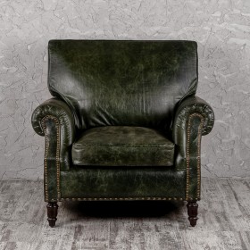 Кресло кожаное Лофт Аристократ (ширина 1070 мм) в Иланском - ilanskij.katalogmebeli.com | фото 9