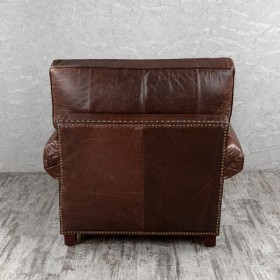 Кресло кожаное Лофт Аристократ (ширина 1100 мм) в Иланском - ilanskij.katalogmebeli.com | фото 7