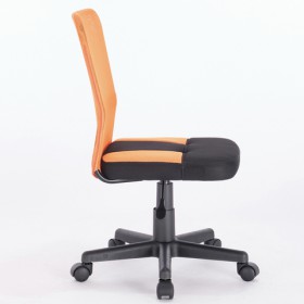 Кресло компактное BRABIX Smart MG-313 (черный, оранжевый) в Иланском - ilanskij.katalogmebeli.com | фото 2