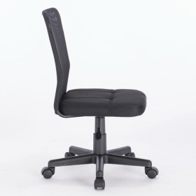 Кресло компактное BRABIX Smart MG-313 (черный) в Иланском - ilanskij.katalogmebeli.com | фото 2