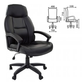 Кресло офисное BRABIX Formula EX-537 (черный) в Иланском - ilanskij.katalogmebeli.com | фото