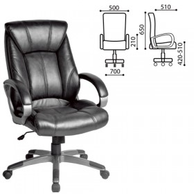 Кресло офисное BRABIX Maestro EX-506 (черный) в Иланском - ilanskij.katalogmebeli.com | фото 1