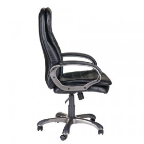 Кресло офисное BRABIX Omega EX-589 (черное) в Иланском - ilanskij.katalogmebeli.com | фото 2