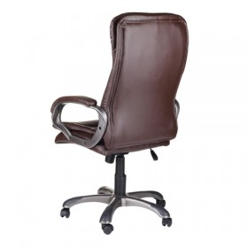 Кресло офисное BRABIX Omega EX-589 (коричневое) в Иланском - ilanskij.katalogmebeli.com | фото 3