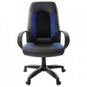 Кресло офисное BRABIX Strike EX-525 (сине-черный) в Иланском - ilanskij.katalogmebeli.com | фото 4