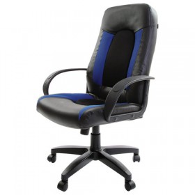 Кресло офисное BRABIX Strike EX-525 (сине-черный) в Иланском - ilanskij.katalogmebeli.com | фото 5
