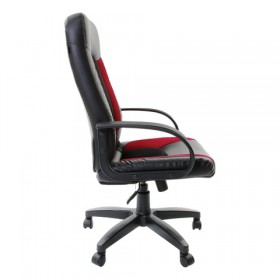 Кресло офисное BRABIX Strike EX-525 (черно-красный) в Иланском - ilanskij.katalogmebeli.com | фото 4