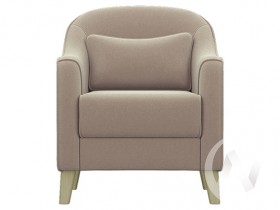 Кресло отдыха Комфорт-4 (бесцветный лак/CATANIA LATTE) в Иланском - ilanskij.katalogmebeli.com | фото 2