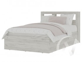 Кровать 1,2 МС Гранд (дуб крафт белый) в Иланском - ilanskij.katalogmebeli.com | фото