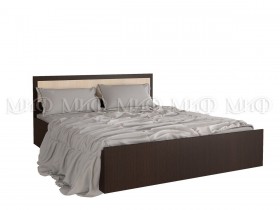 Кровать 1,4 Фиеста (Венге/Дуб беленый) в Иланском - ilanskij.katalogmebeli.com | фото