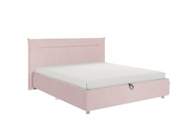 Кровать 1,6 Альба (Нежно-розовый велюр/под-мех) в Иланском - ilanskij.katalogmebeli.com | фото
