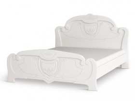 Кровать 1,6м Мария (Белый глянец) в Иланском - ilanskij.katalogmebeli.com | фото