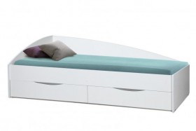 Кровать одинарная "Фея-3" (асимм.) (1900х800) в Иланском - ilanskij.katalogmebeli.com | фото