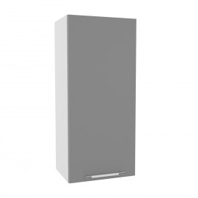 Лофт ВП 400 шкаф верхний высокий (Штукатурка белая/корпус Серый) в Иланском - ilanskij.katalogmebeli.com | фото