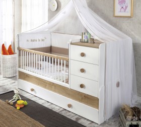 NATURA BABY Детская кровать-трансформер 20.31.1015.00 в Иланском - ilanskij.katalogmebeli.com | фото