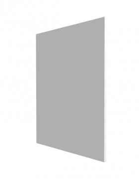 Панель торцевая С Ройс (для шкафов нижних) Белый софт в Иланском - ilanskij.katalogmebeli.com | фото