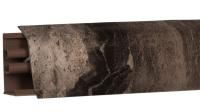 Плинтус LB-38, L=3000мм, мрамор бергамо темный в Иланском - ilanskij.katalogmebeli.com | фото 1