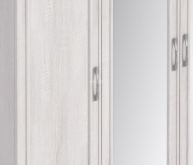 Шкаф 4-х дверный СБ-2389 Флоренция (Дуб Сонома Белый) в Иланском - ilanskij.katalogmebeli.com | фото 2