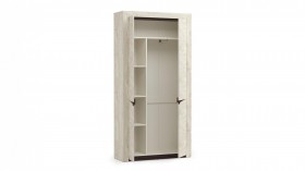 Шкаф для одежды 33.18 Лючия бетон в Иланском - ilanskij.katalogmebeli.com | фото 3