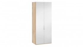 Шкаф для одежды с 2 зеркальными дверями «Эмбер» Яблоня Беллуно в Иланском - ilanskij.katalogmebeli.com | фото