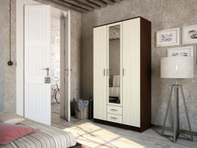 Шкаф-для одежды Трио в Иланском - ilanskij.katalogmebeli.com | фото