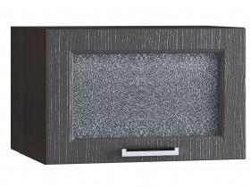 Шкаф верхний горизонтальный со стеклом 510, ШВГС 510 (Клен серый/корпус венге) в Иланском - ilanskij.katalogmebeli.com | фото