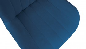 Стул «Марвел» К1С Исп. 2 Черный муар/Велюр Confetti Blue в Иланском - ilanskij.katalogmebeli.com | фото 3