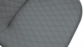 Стул «Оливер» К1С Черный муар/Кожзам Polo Graphite в Иланском - ilanskij.katalogmebeli.com | фото 3