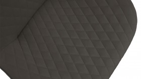Стул «Оливер» К1С Черный муар/Велюр Confetti Stone в Иланском - ilanskij.katalogmebeli.com | фото 3
