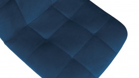 Стул «Райс» К3 Черный муар/Велюр Confetti Blue в Иланском - ilanskij.katalogmebeli.com | фото 3