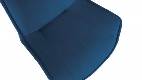 Стул «Тейлор» К1С Исп. 2 Белый/Велюр Confetti Blue в Иланском - ilanskij.katalogmebeli.com | фото 3